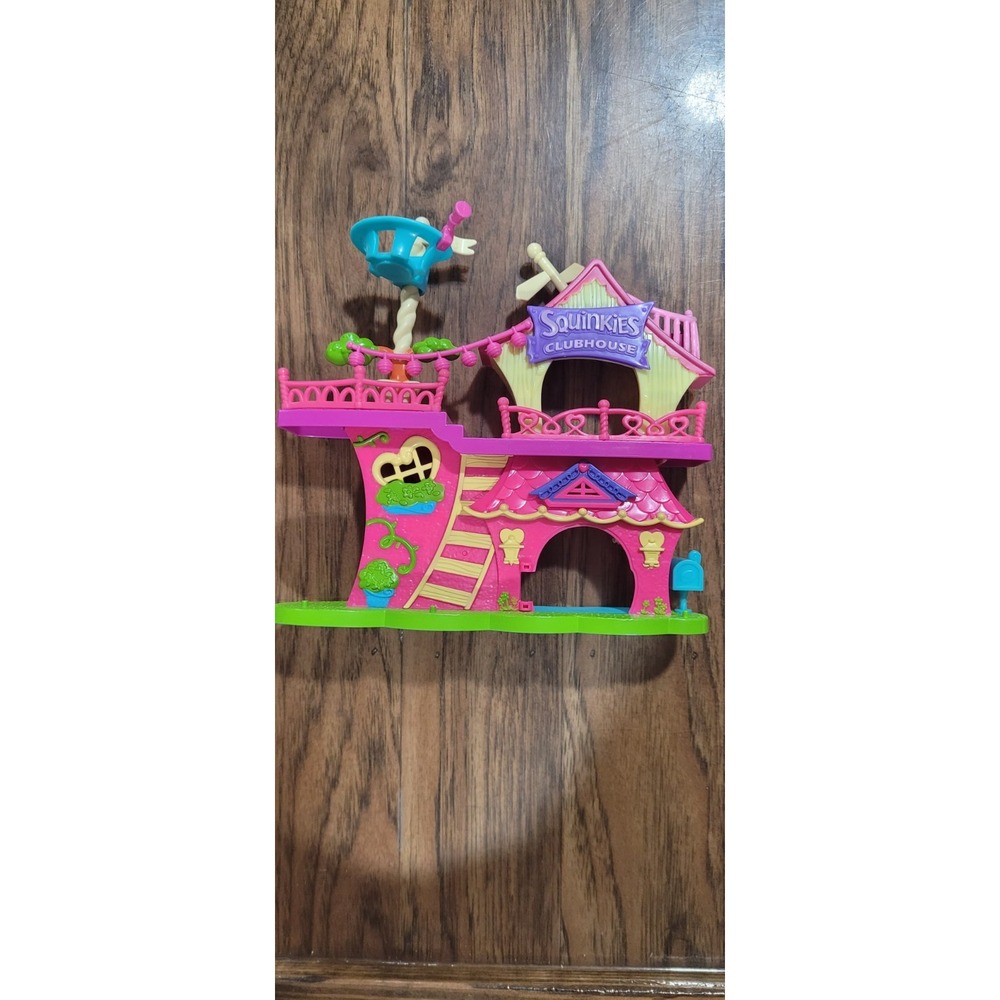Squinkies Clubhouse Play & Display Playset Only No Squinkies 8" by Blip